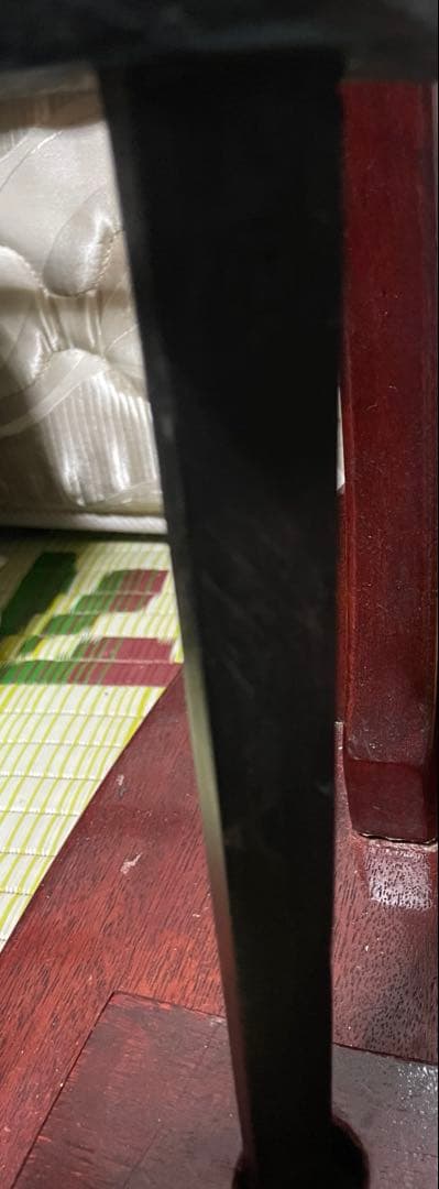 沖縄三線　黒檀棹　とても実が詰まっている。