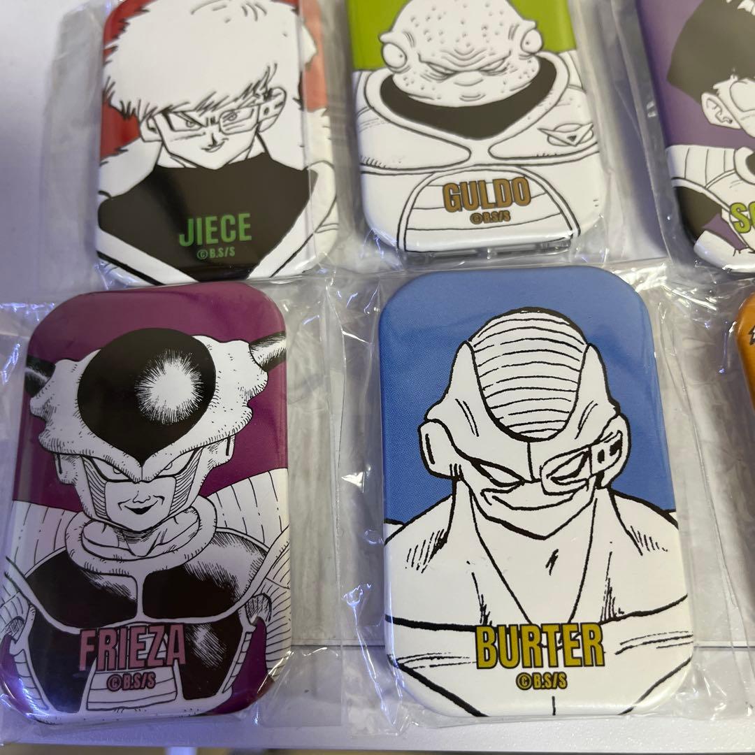 ドラゴンボール　40th記念フェア　スクエア缶バッジ　全種セット