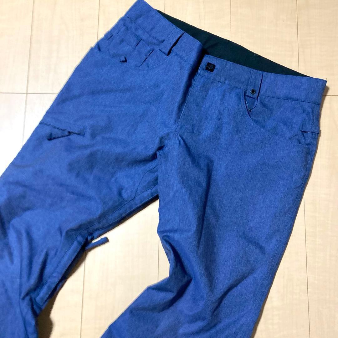 美品✨686スノーボード パンツ デニムカラー Lサイズ ロクハチロク