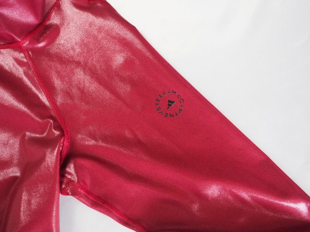 新品 adidas by Stella McCartney シャイニーパンツ S