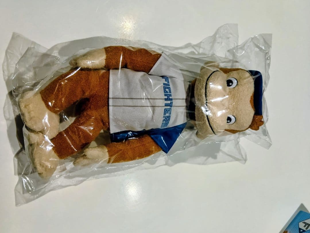 日本ハムファイターズ おさるのジョージ コラボ ぬいぐるみ