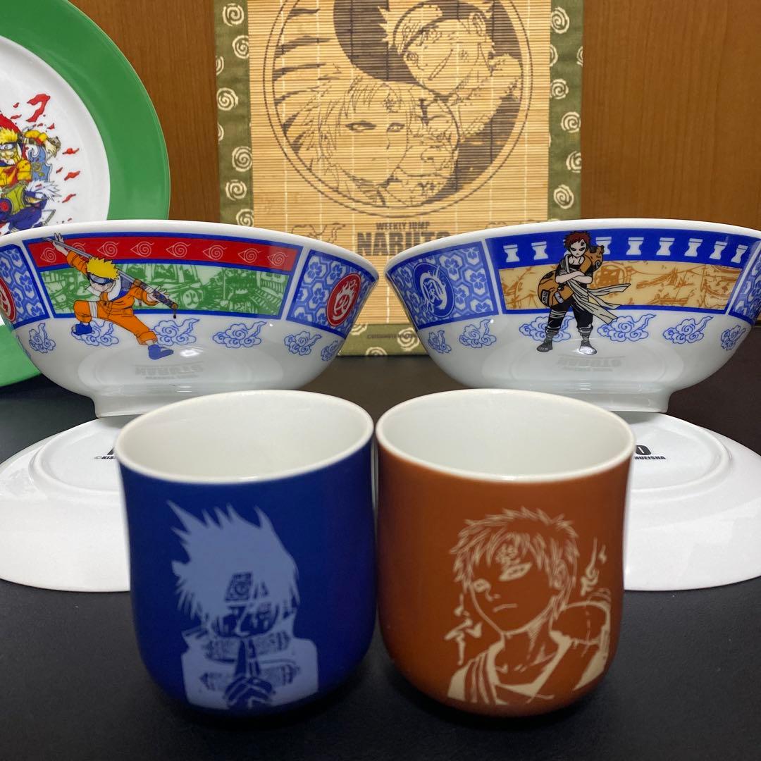 NARUTO ジャンプ懸賞品 5名限定 陶器食器セット
