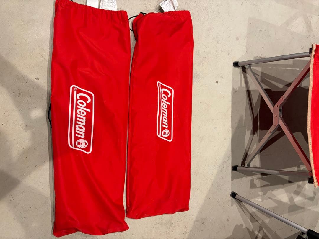 コールマン　レイチェア　レッド　2脚セット