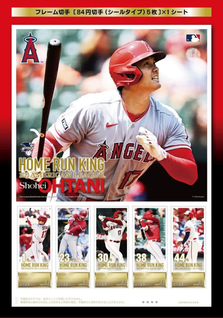 【半額処分セール】　大谷翔平2023ホームラン王獲得記念！