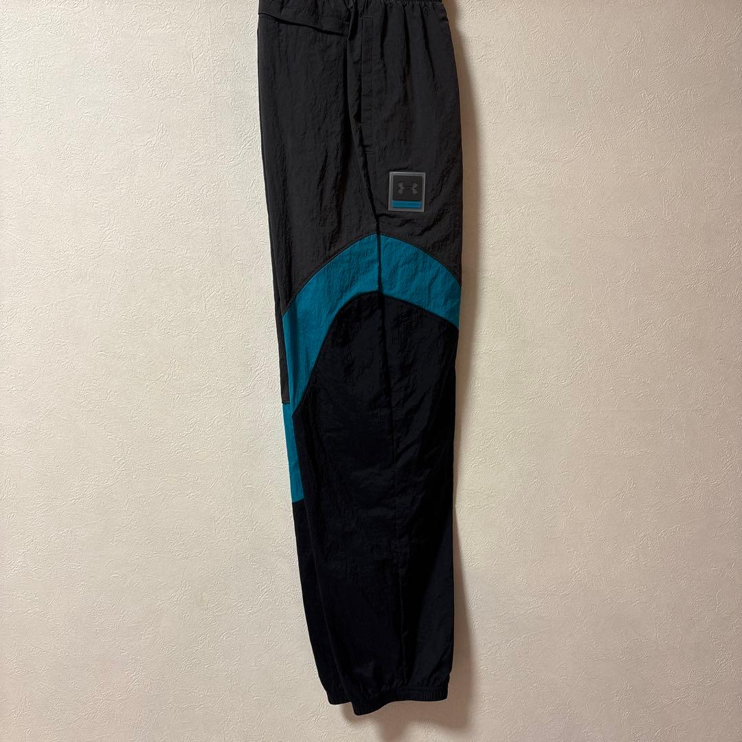 Under Armour ジャージ上下セット ブラック/ターコイズ
