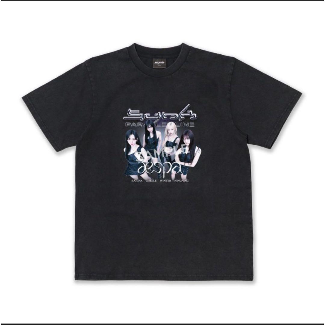 aespa synk parallel line 公式Tシャツ&タオル2種