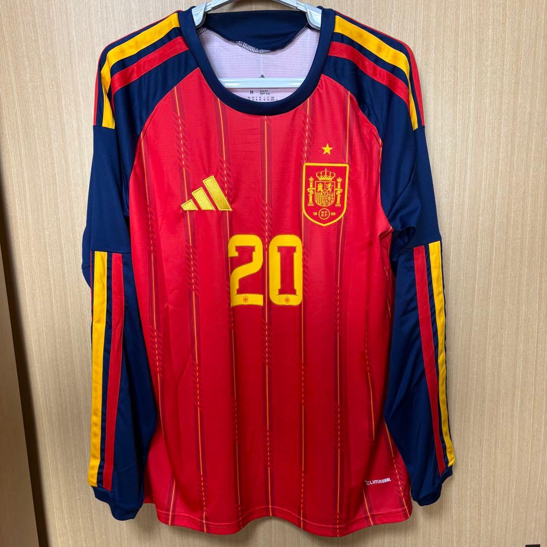 スペイン代表 2026 ホーム 長袖 ユニフォーム ペドリ