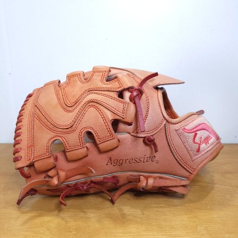 久保田スラッガー KSN-11PS 投手内野 兼用 左投げ用 良品 軟式グローブ