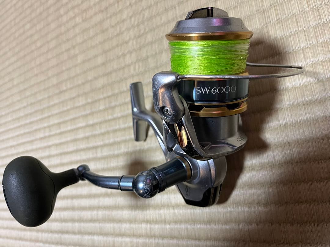 SW 6000 スピニングリール グリーンライン