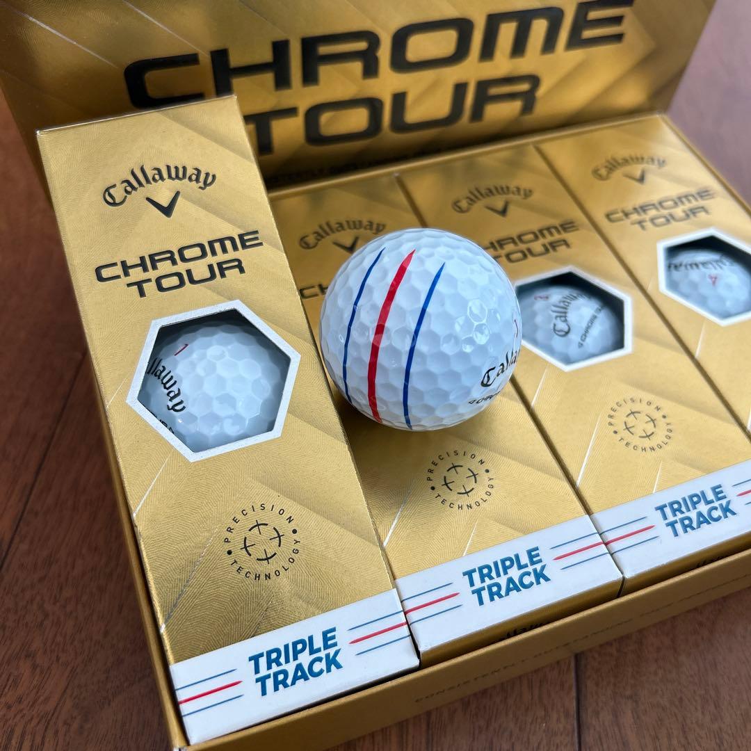 【June】キャロウェイ CHROME TOUR トリプルトラック 2箱