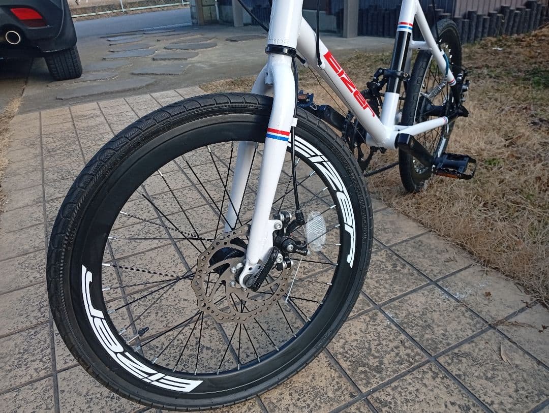 SPAR 小径車 ホワイト フレーム