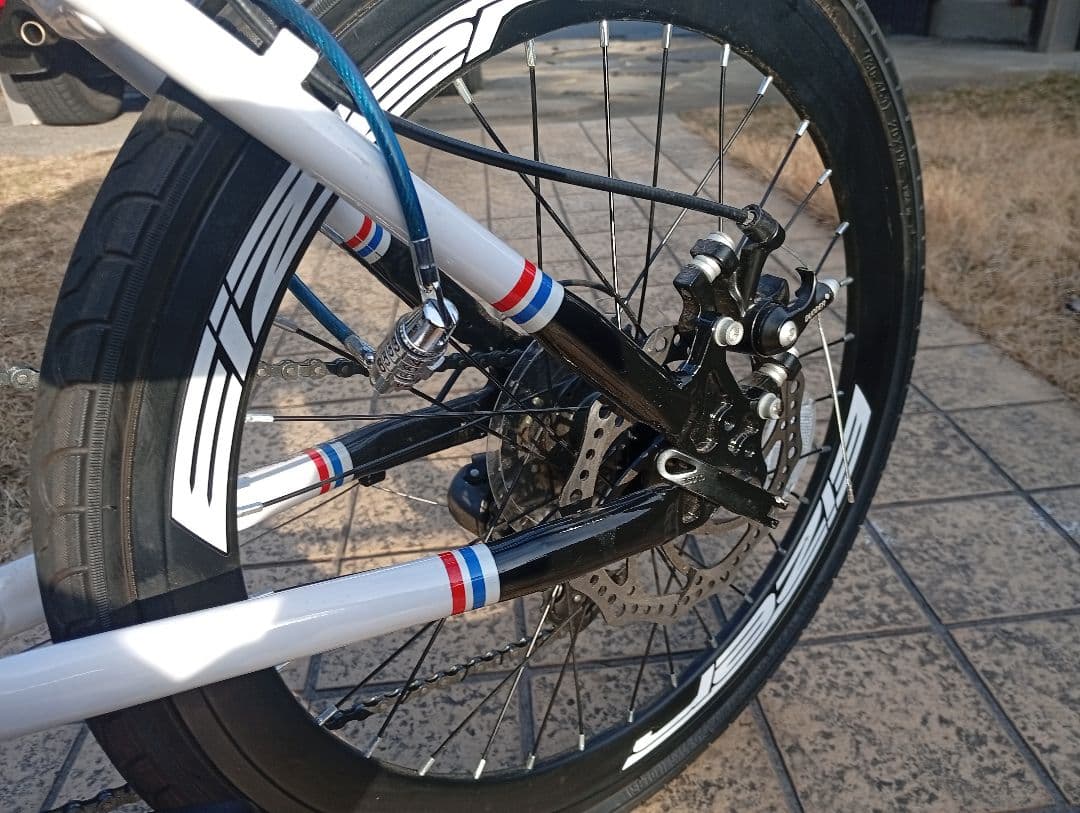 SPAR 小径車 ホワイト フレーム