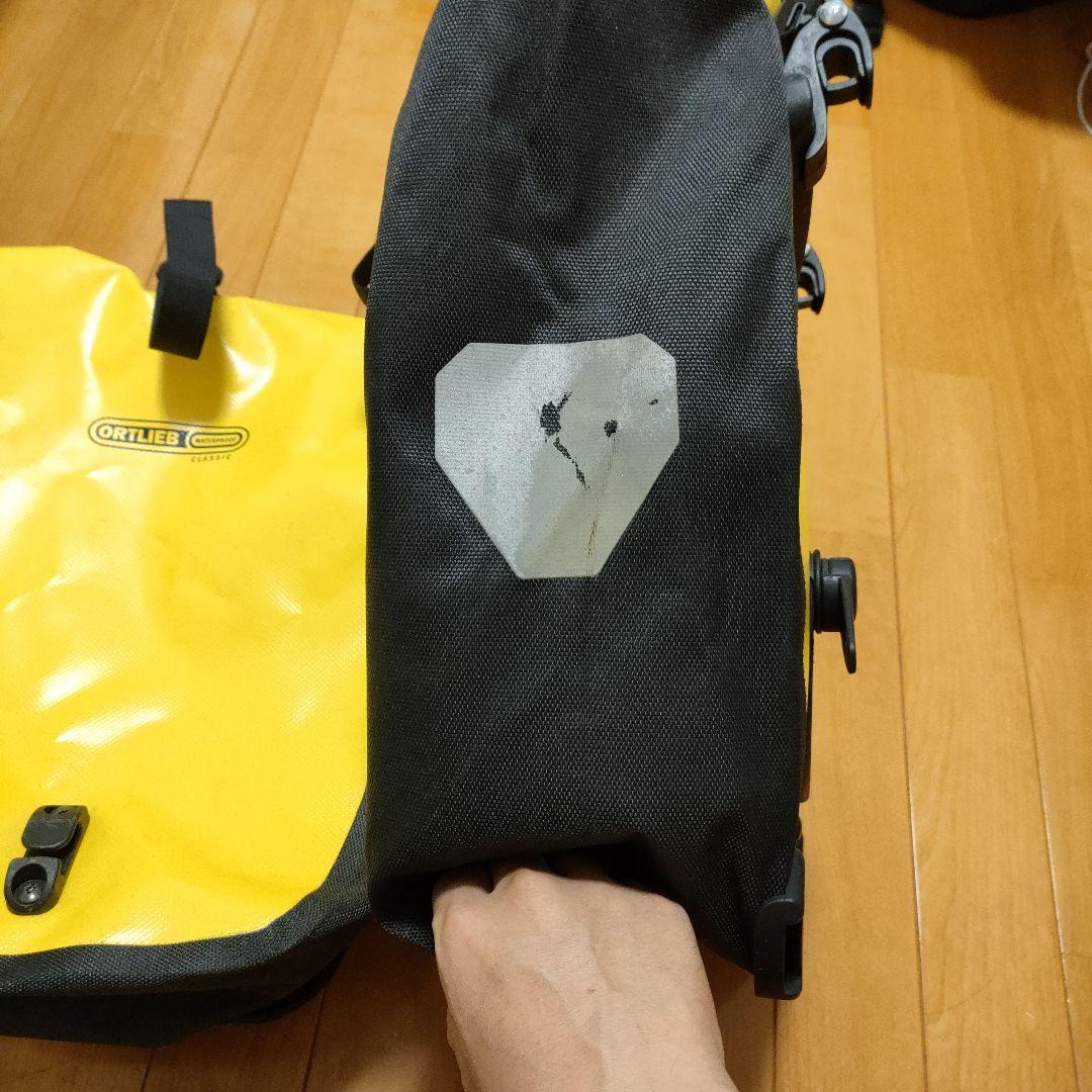 ORTLIEB 防水バッグ イエロー/ブラック パニアバック