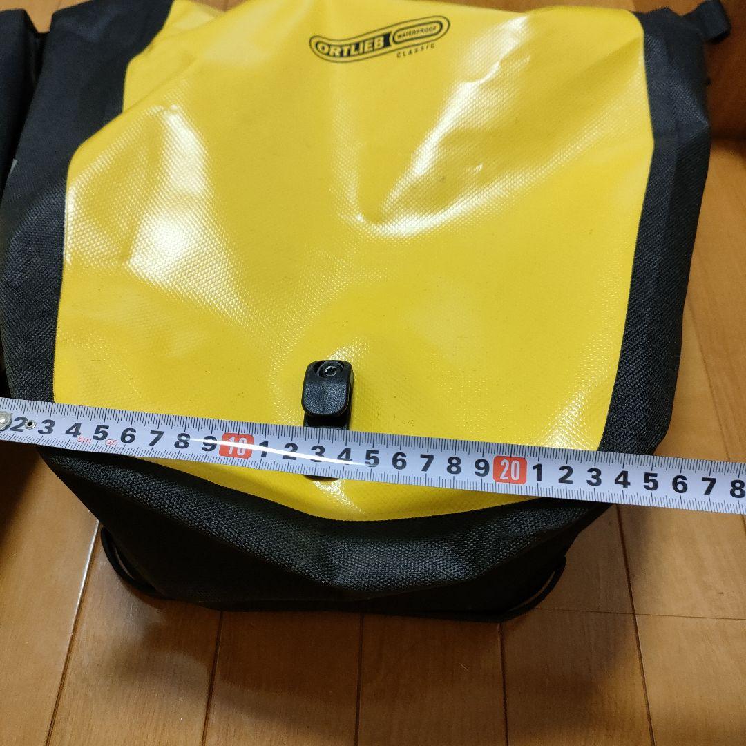 ORTLIEB 防水バッグ イエロー/ブラック パニアバック