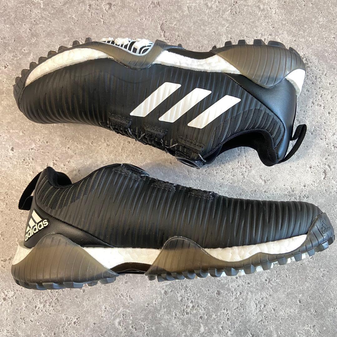 未使用級✨ adidas アディダス BOA ゴルフシューズ 25.5cm 黒