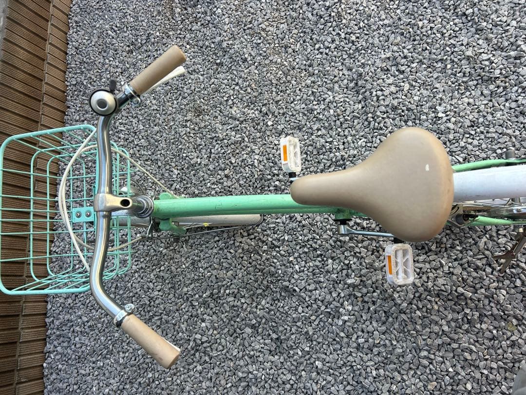 子ども用　自転車　20インチ　Littlestar ミントグリーン