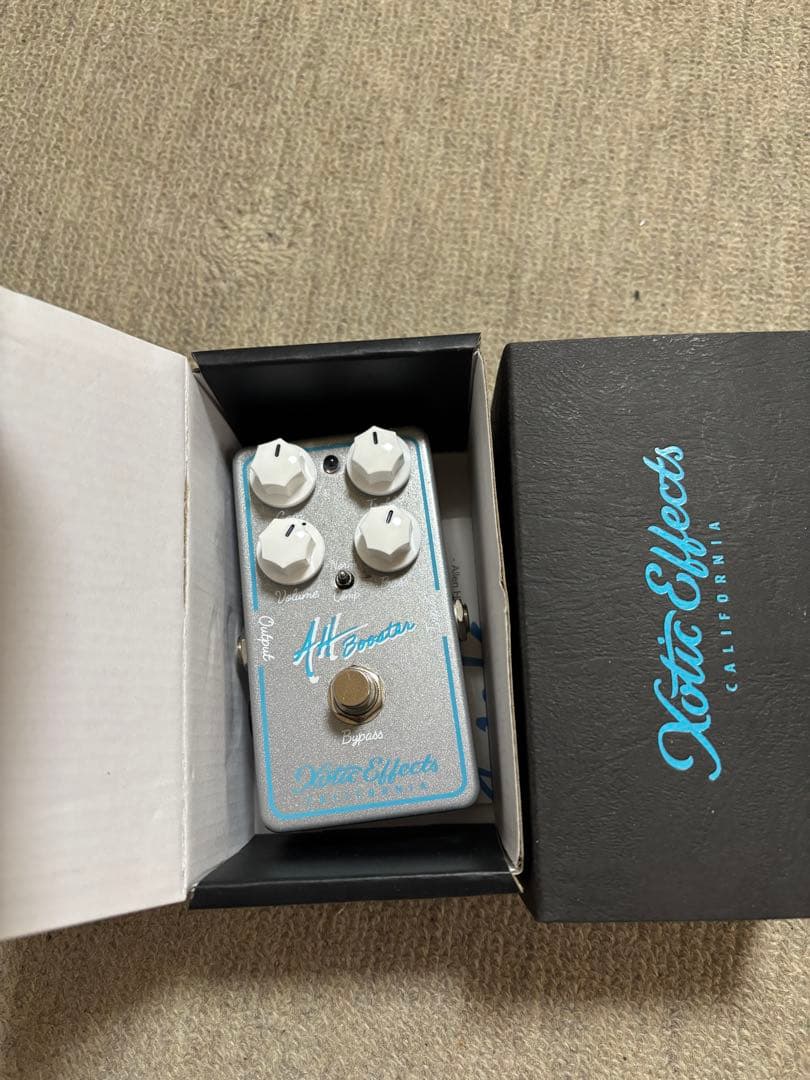 ギター Xotic ah booster