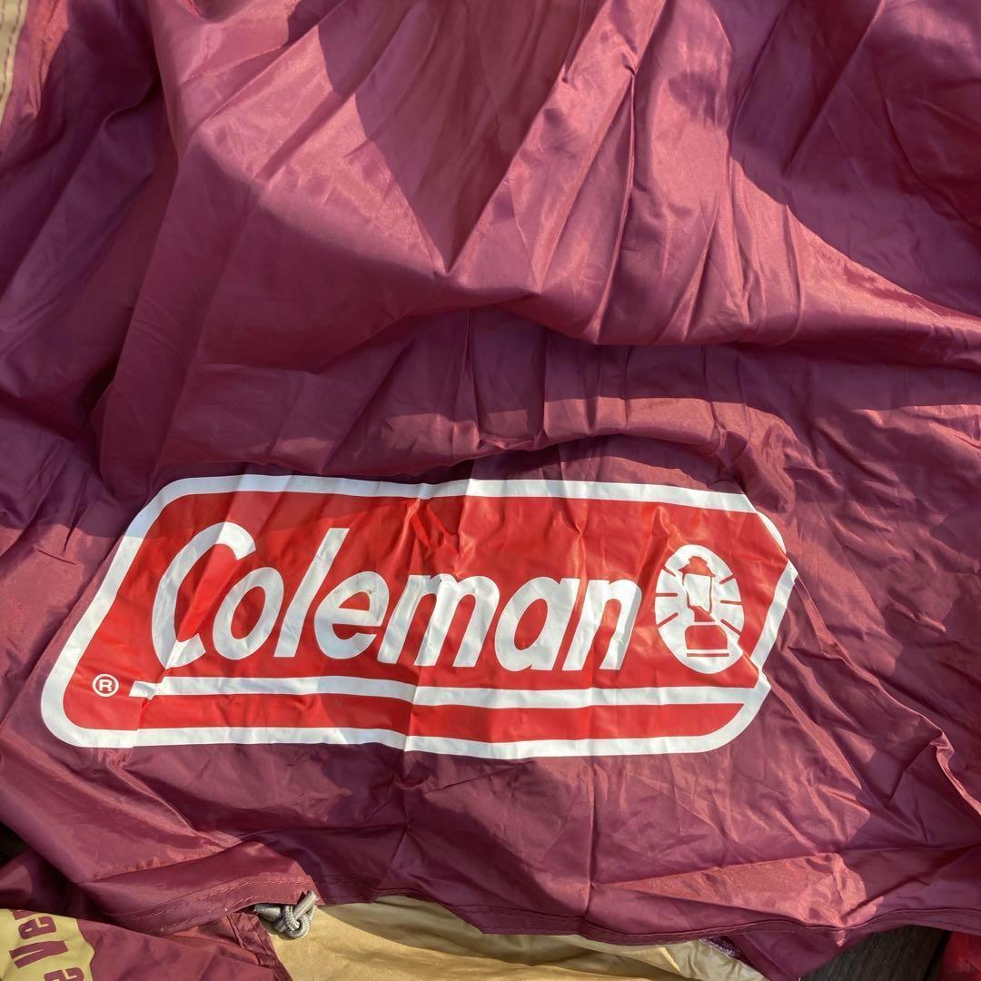 コールマン Coleman タフスクリーン 2ルームハウス バーガンディ 希少