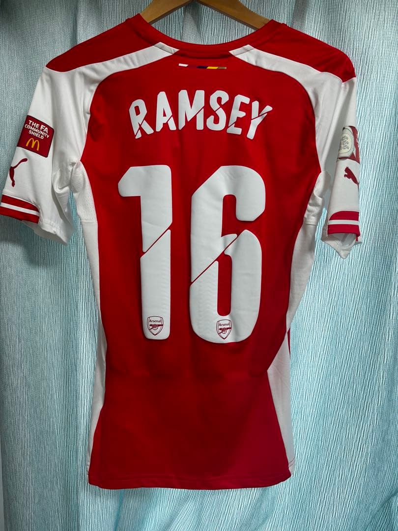 アーセナル 14/15 オーセンティック ユニフォーム 16 Ramsey