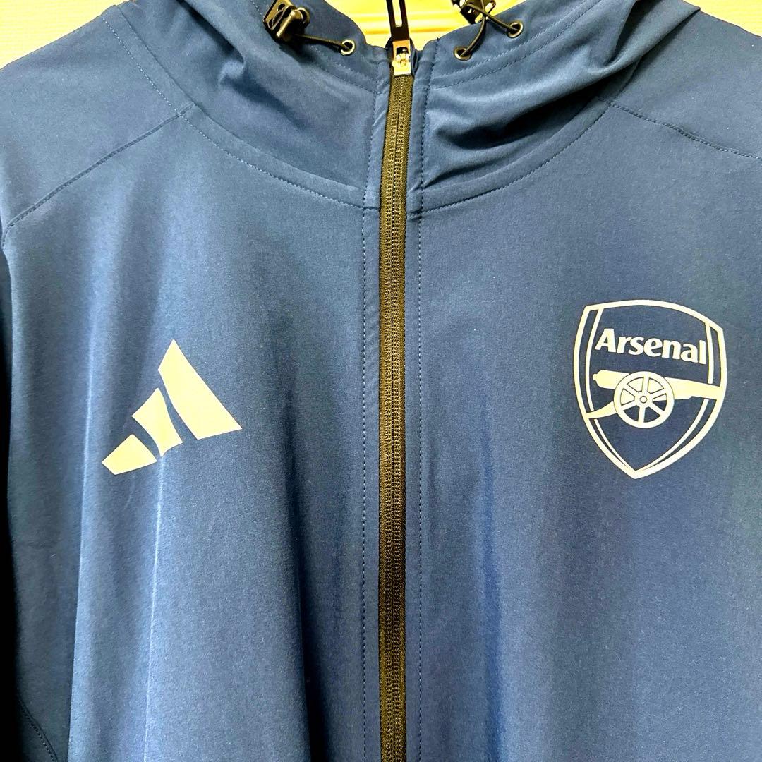 アーセナル 公式 25/26 ジャケット ネイビー 4XL (US XL) 美品