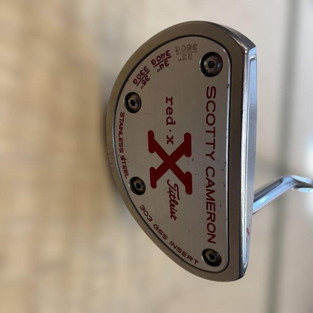 SCOTTY CAMERON red x パター GSSインサート
