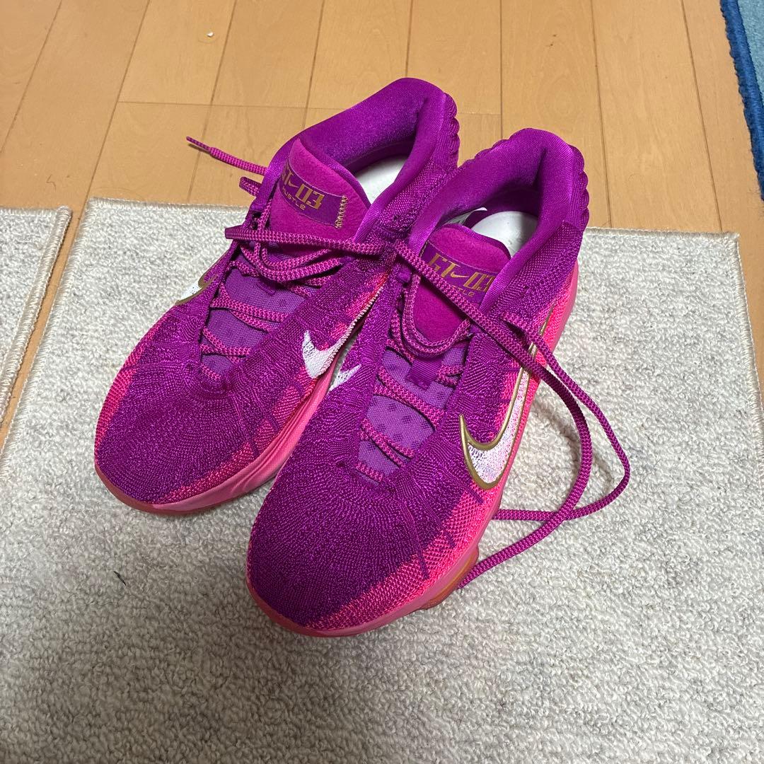 ア*ー様 NIKE G.T.hustle3 ハッスル3 バッシュ 箱あり