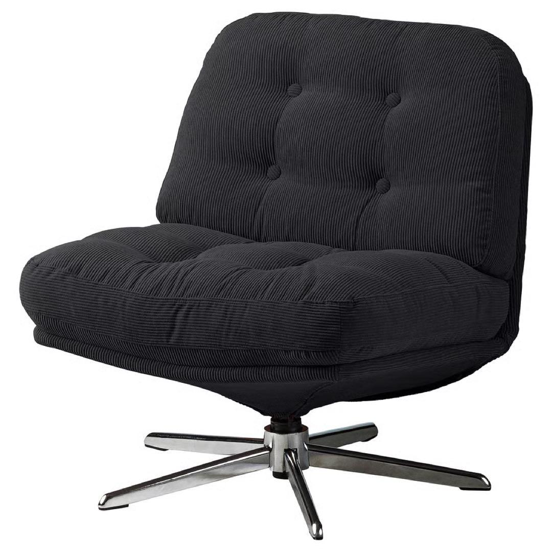 1人掛けソファ IKEA DYVLINGE (black)
