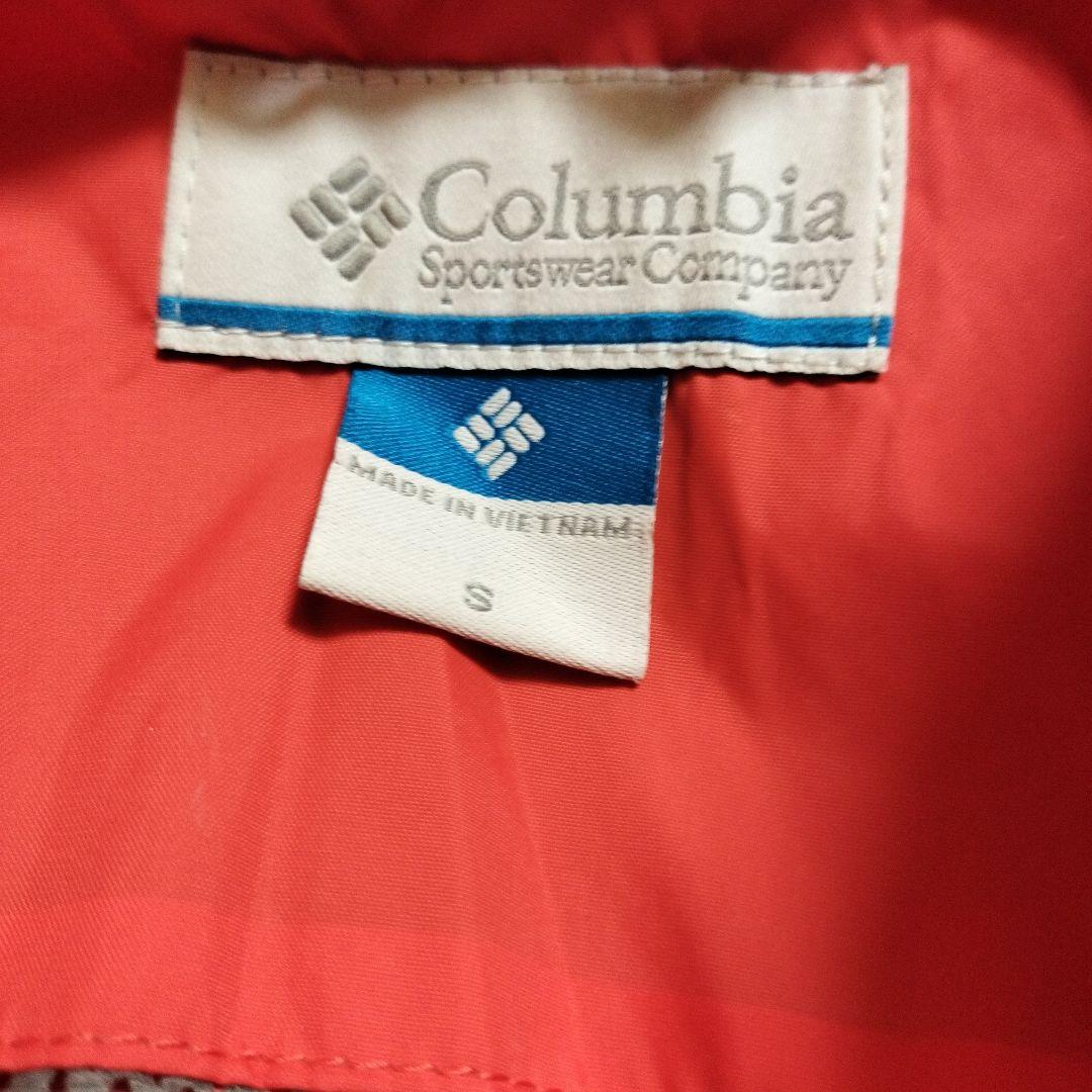 Columbia フード付きウィンドブレーカー オレンジ即購入◎