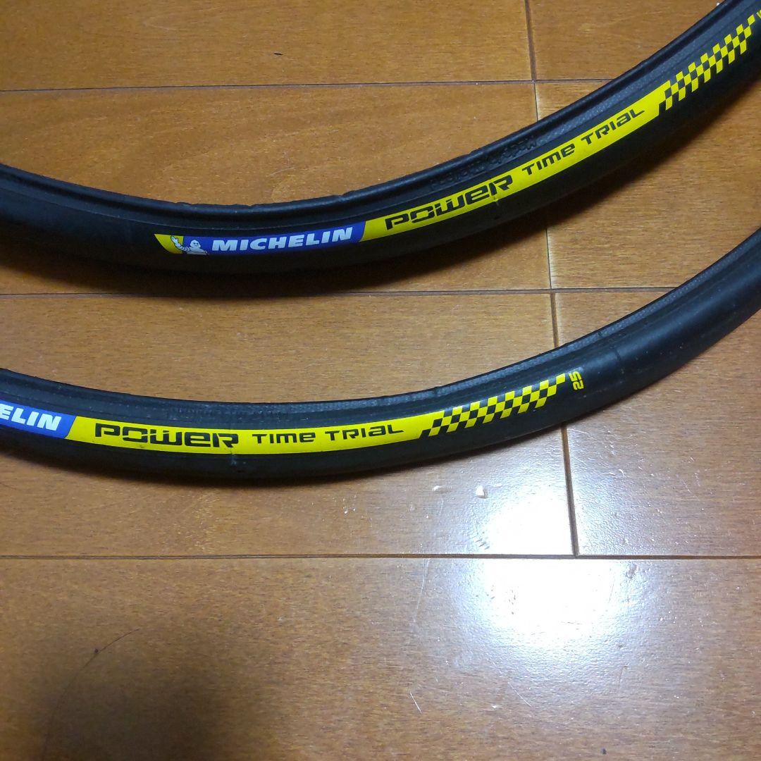 MICHELIN POWER TIME TRIAL クリンチャータイヤ2本