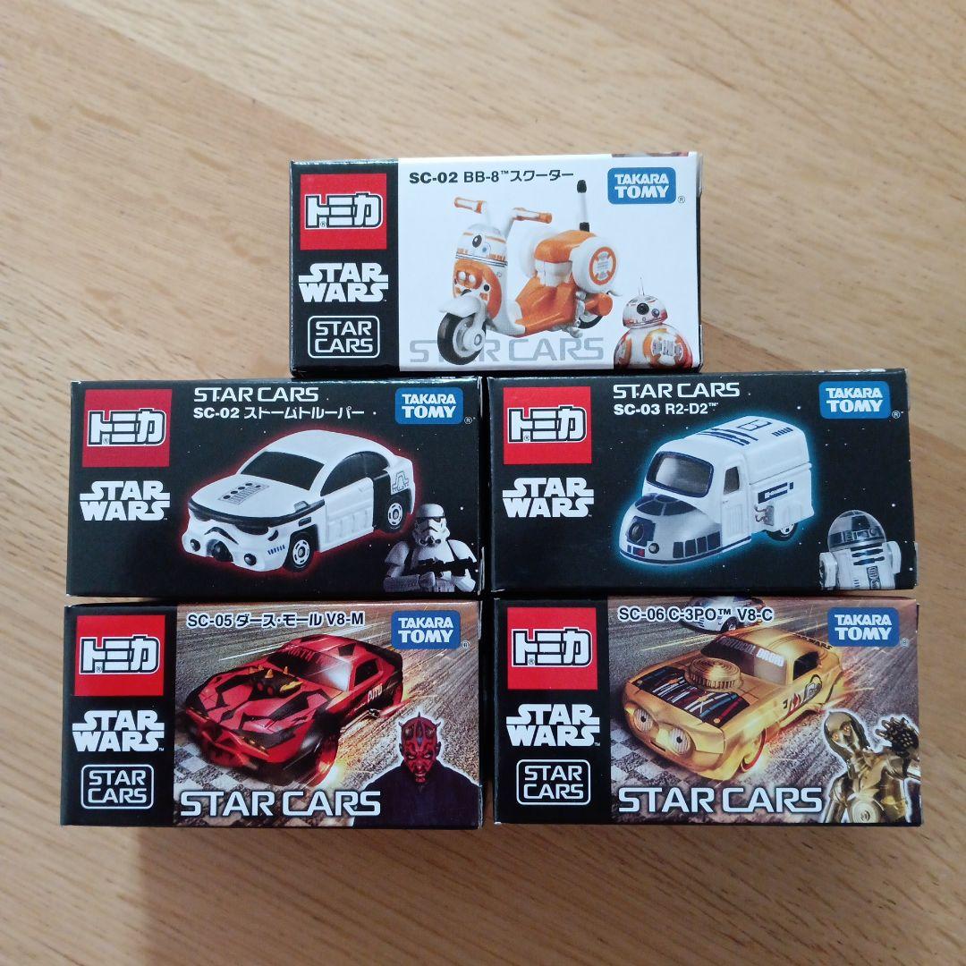 トミカ　スターウォーズ　5台セット　ミニカー
