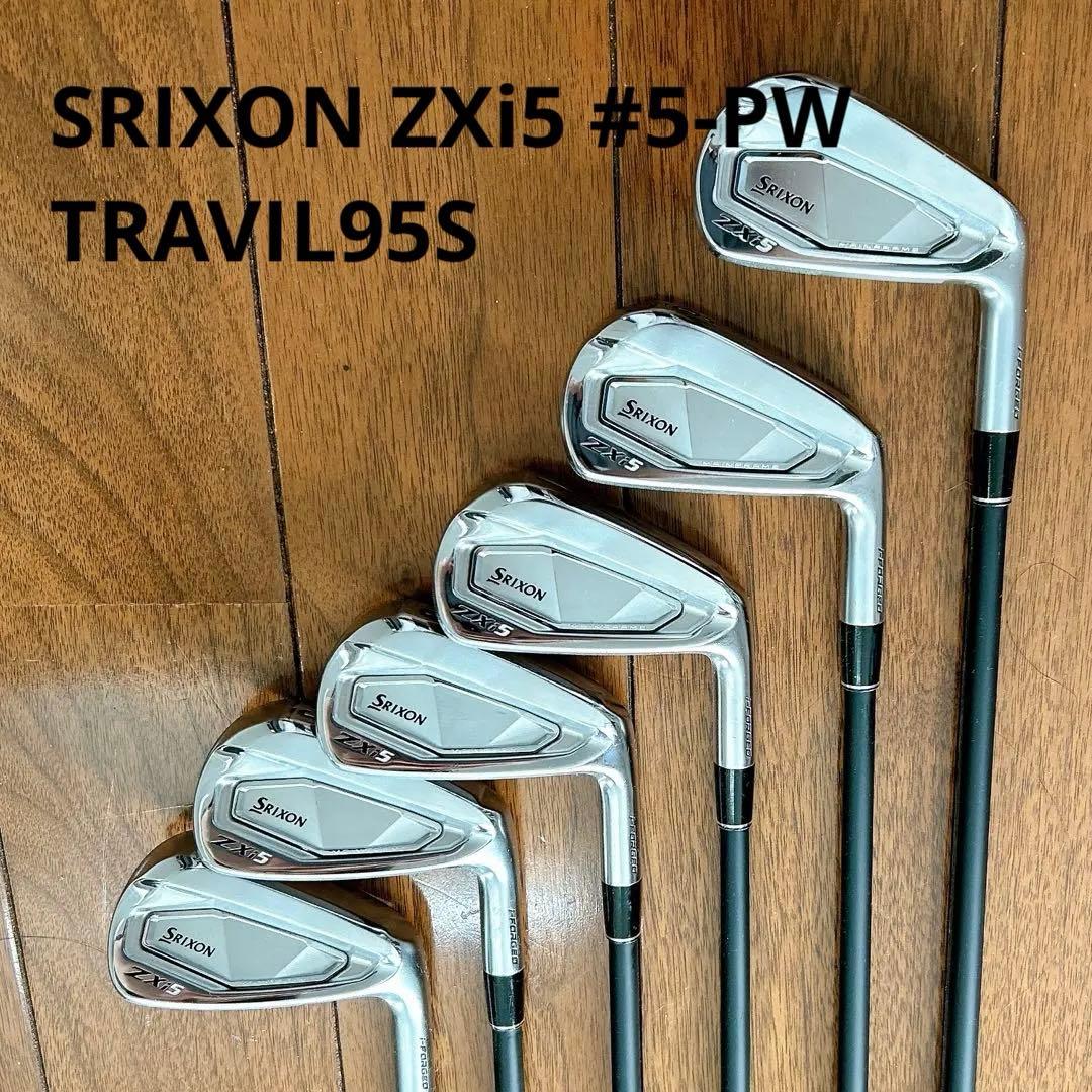スリクソン ZXi5 アイアン #5-PW TRAVIL95S