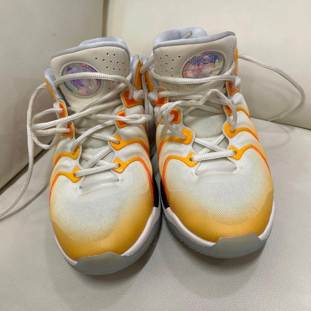 KD バスケットボールシューズ ホワイトオレンジ