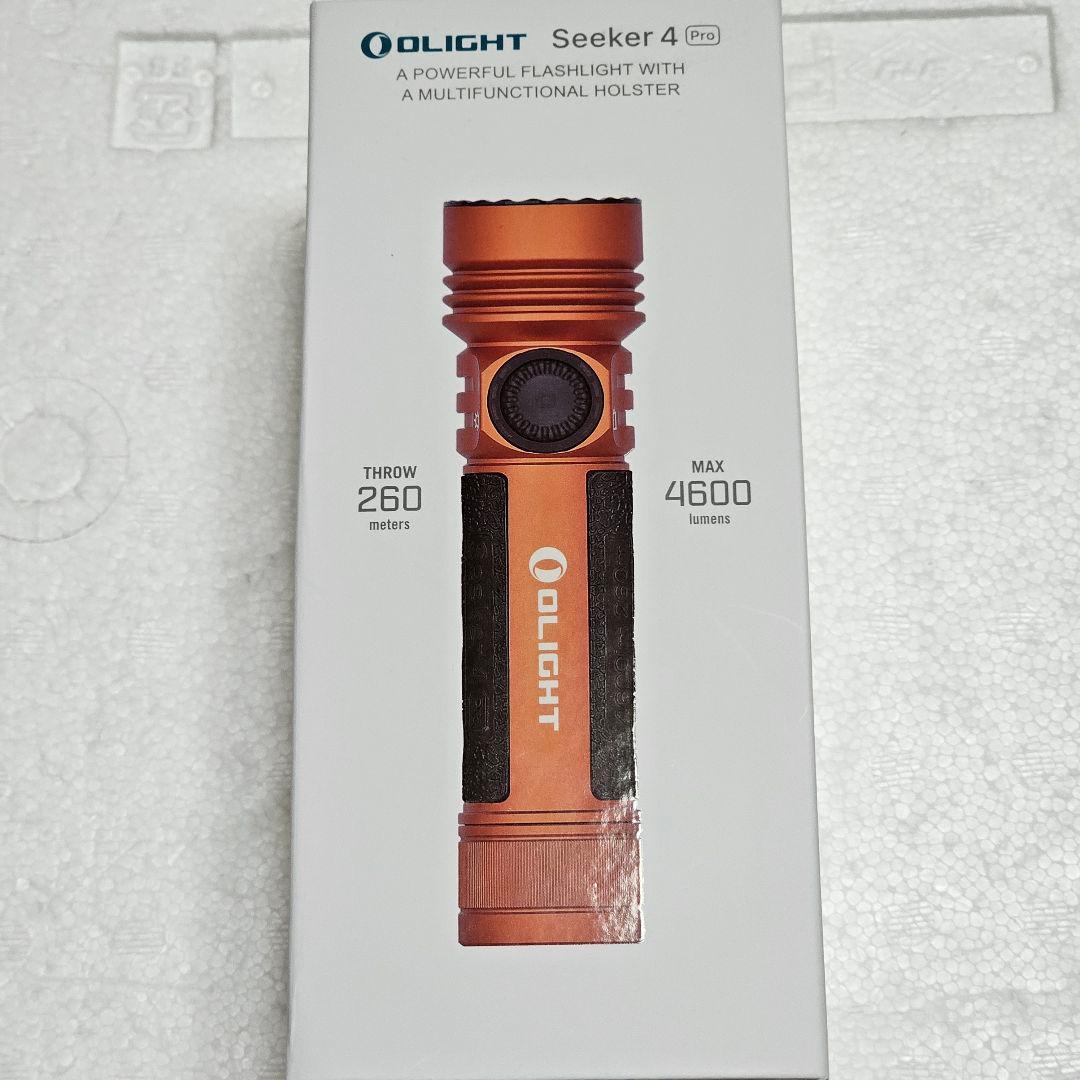 OLIGHT Seeker 4 Pro オレンジ オーライト