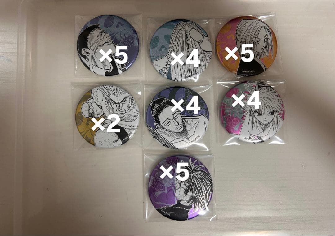 HUNTER×HUNTER ハンターハンター 春コレ デコレクション缶バッジ