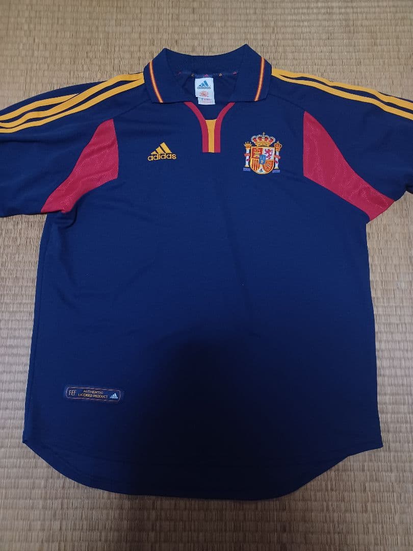 スペイン代表　2000年頃アウェイユニフォーム ヴィンテージ品