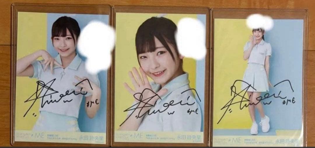ノイミー ≠ME　永田詩央里　1stオリジナル衣装 直筆