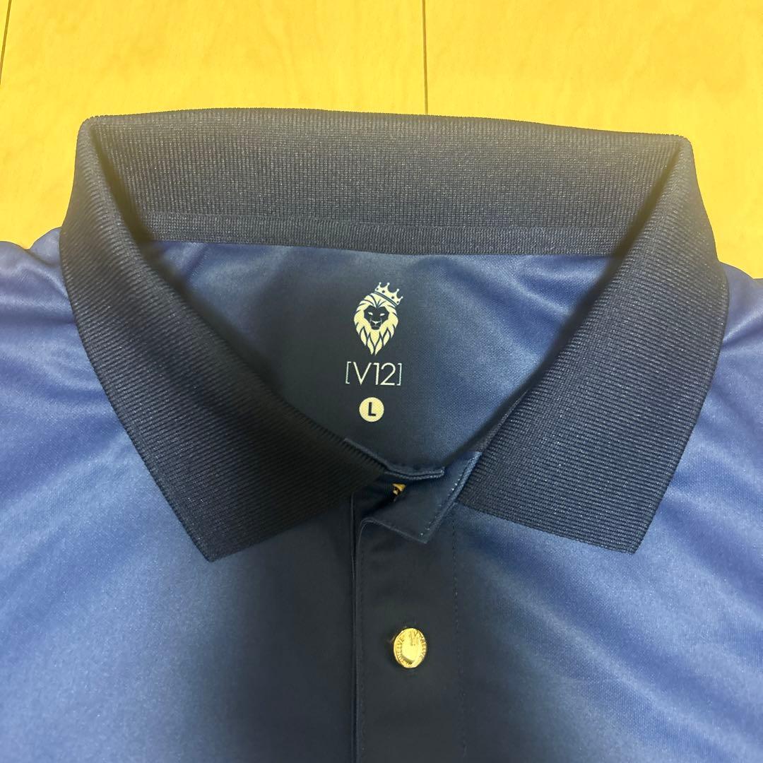 V12半袖ポロシャツ　メンズL