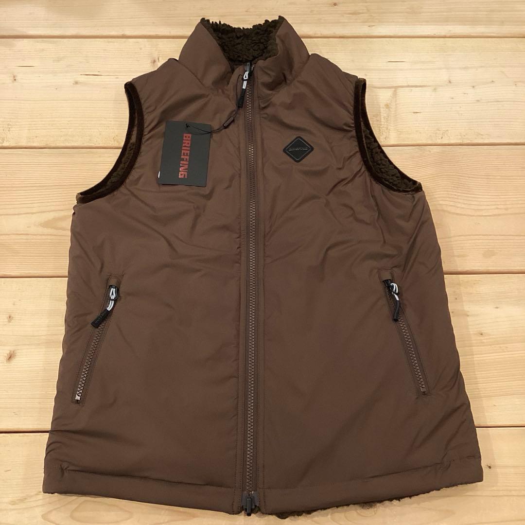 BRIEFING 新品　BOA QUILTED REVERSIBLE VEST