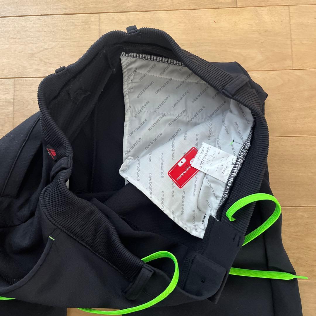 New Balance 黒ゴルフウェア　セットアップメンズ