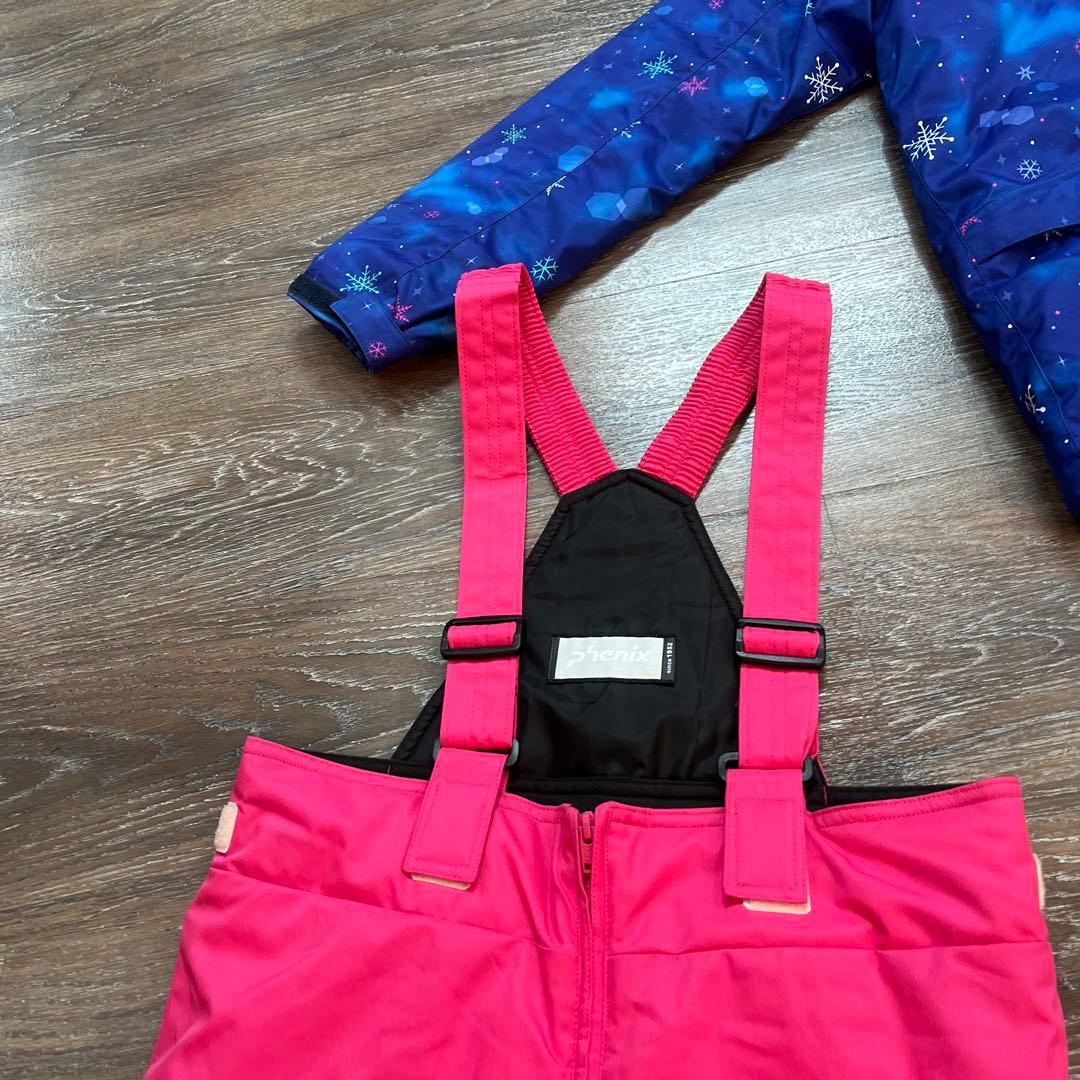 フェニックス 美品　セットアップ　スキーウェア　160 女の子