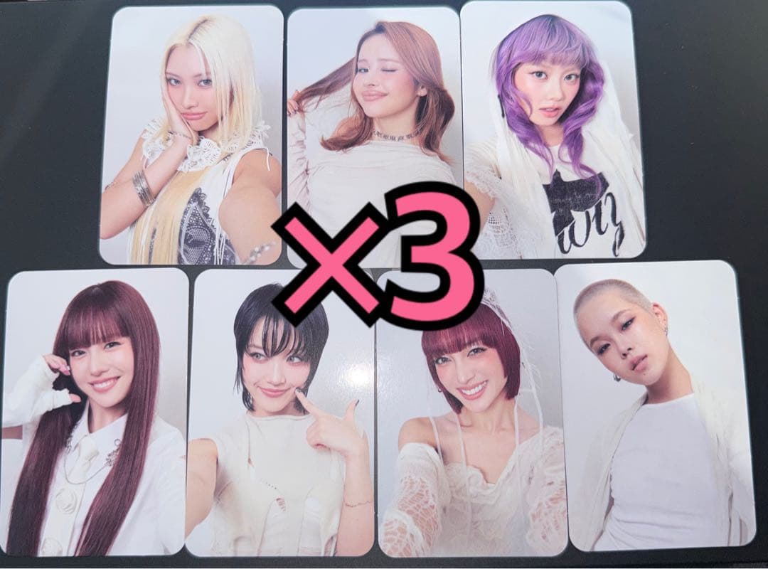 XG TRADING CARD ALBUM アルバム トレカ 7種コンプ ×3