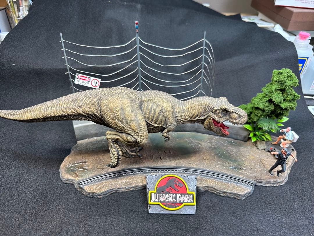エクスプラス 1/35 ジュラシック・パーク プラモデル完成品