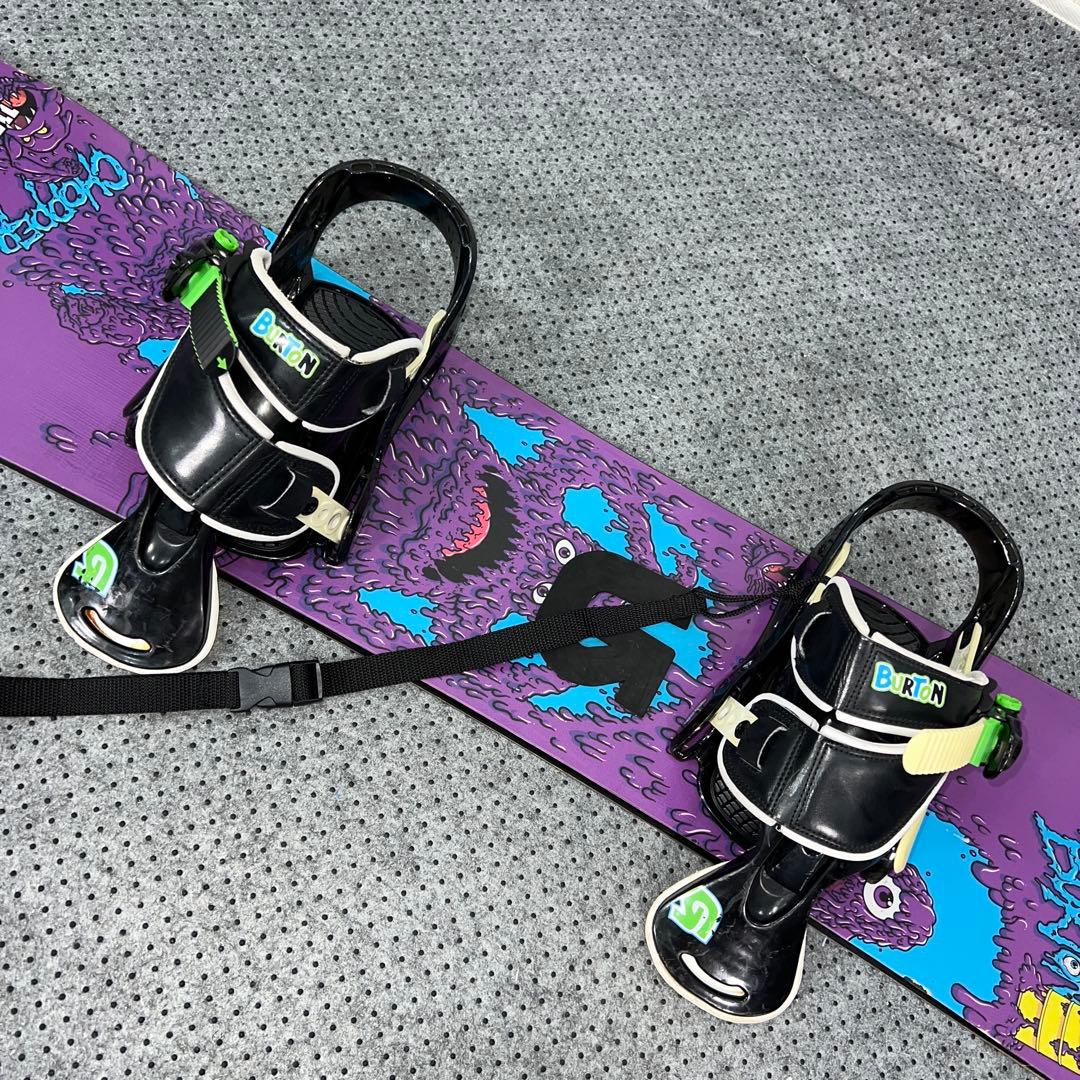 キッズスノーボード 115cm BURTON CHOPPER×バイン×ブーツ