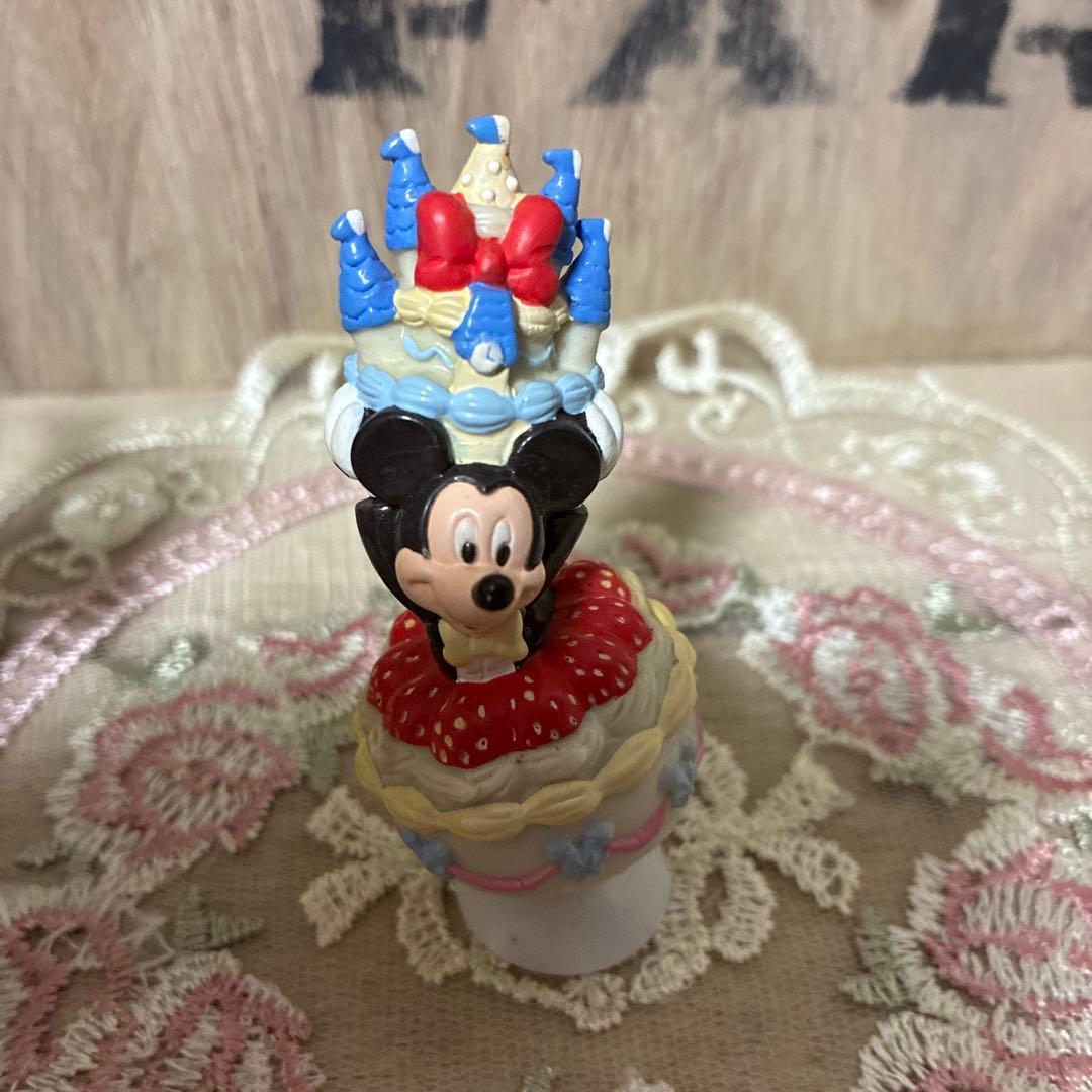 東京ディズニーランド20周年記念プチケーキフィギュア　4個セット