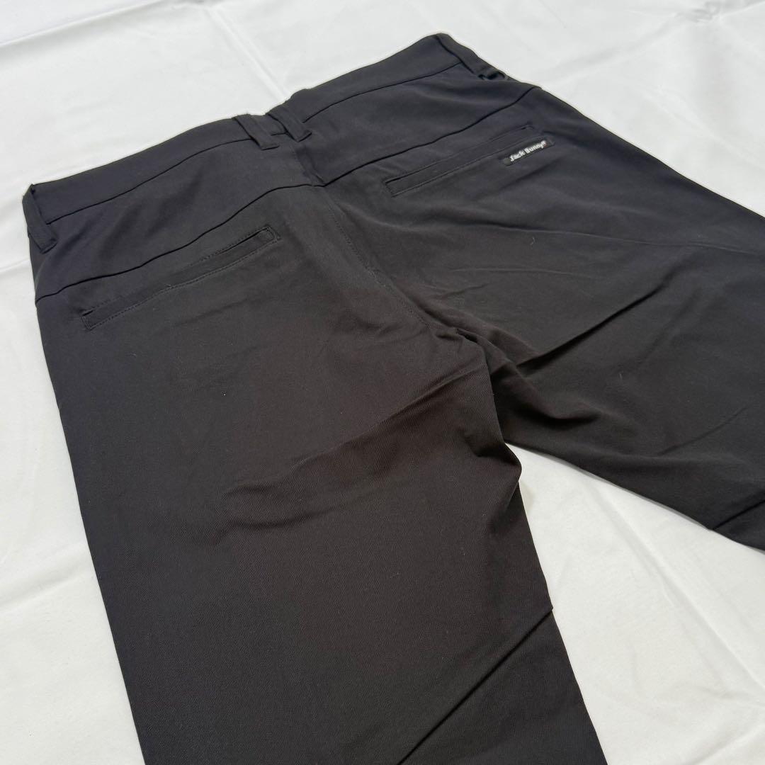 新品　ジャックバニー ストレッチパンツ ゴルフウェア 5サイズ　ブラック