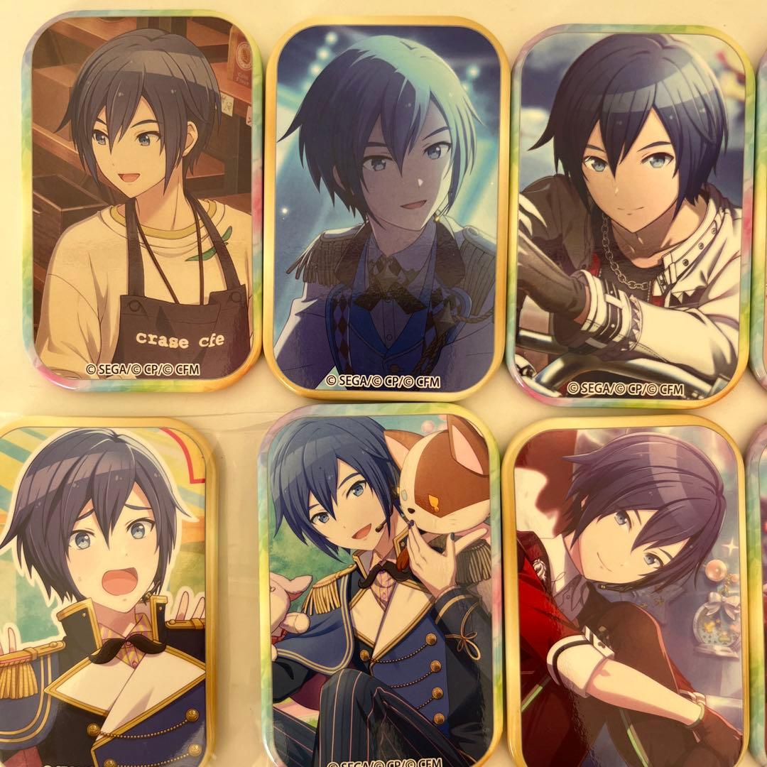 1.プロセカ　KAITO スクエア缶バッジ　カイト