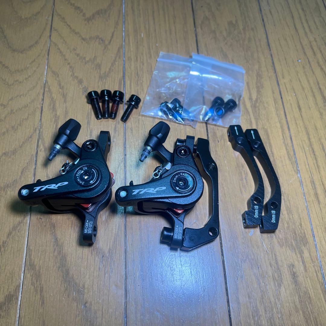 TRP SPYRE-C ディスクブレーキ前後セットSTI対応ロードグラベル用