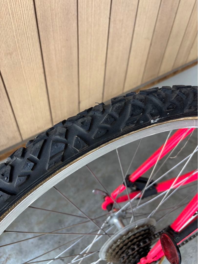【オールドMTB MIYATA 自転車 ALFREX 6000 赤系 札幌】