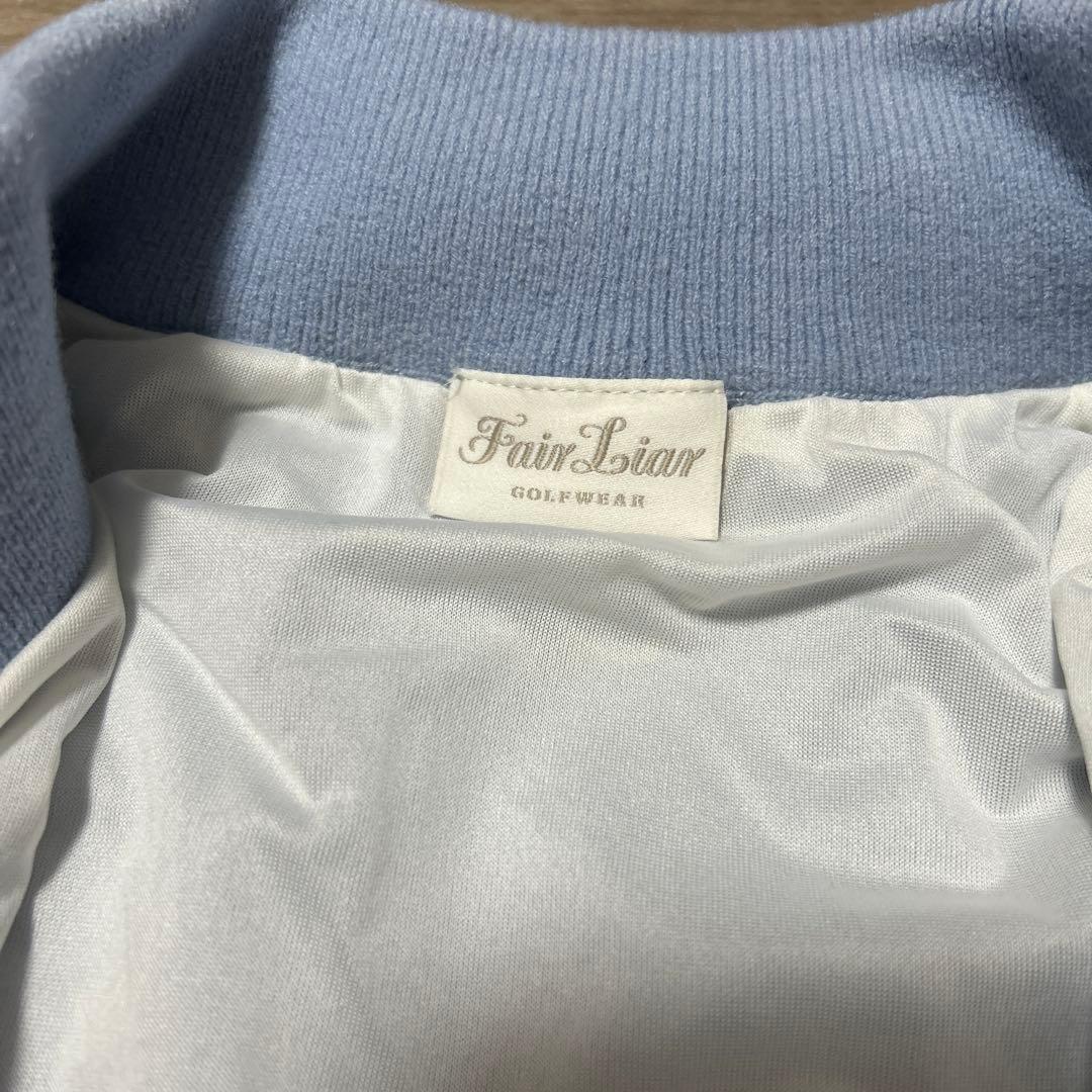 Fair Liar ゴルフウェア 防風　ニットジャケット