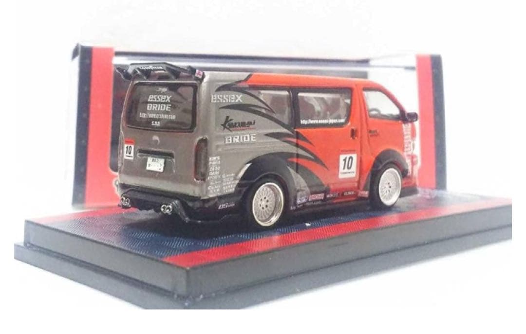 最終値下！ターマック1/64 CRSドリフトミニカーハイエース ワイドボディ